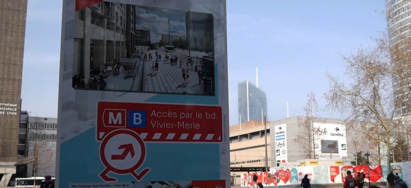 Nouvel Acces Au Metro A Part Dieu Mobiles